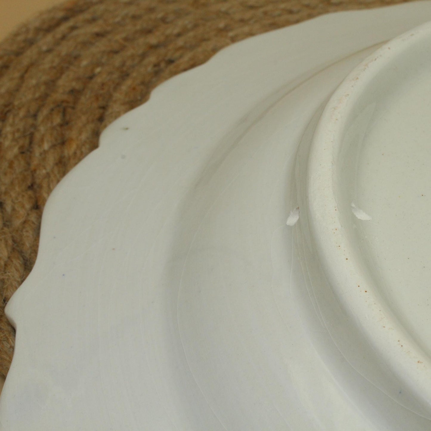 Hand-Painted Floral 12" Ceramic Plate Elegant Decorative Serving Dish for Home Dining, and Gifting Unique Artisan Tableware