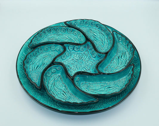 Nuts Ceramic Plates Tray Set gift for Breakfast Dinnerware Serving Set Decorative Ceramic