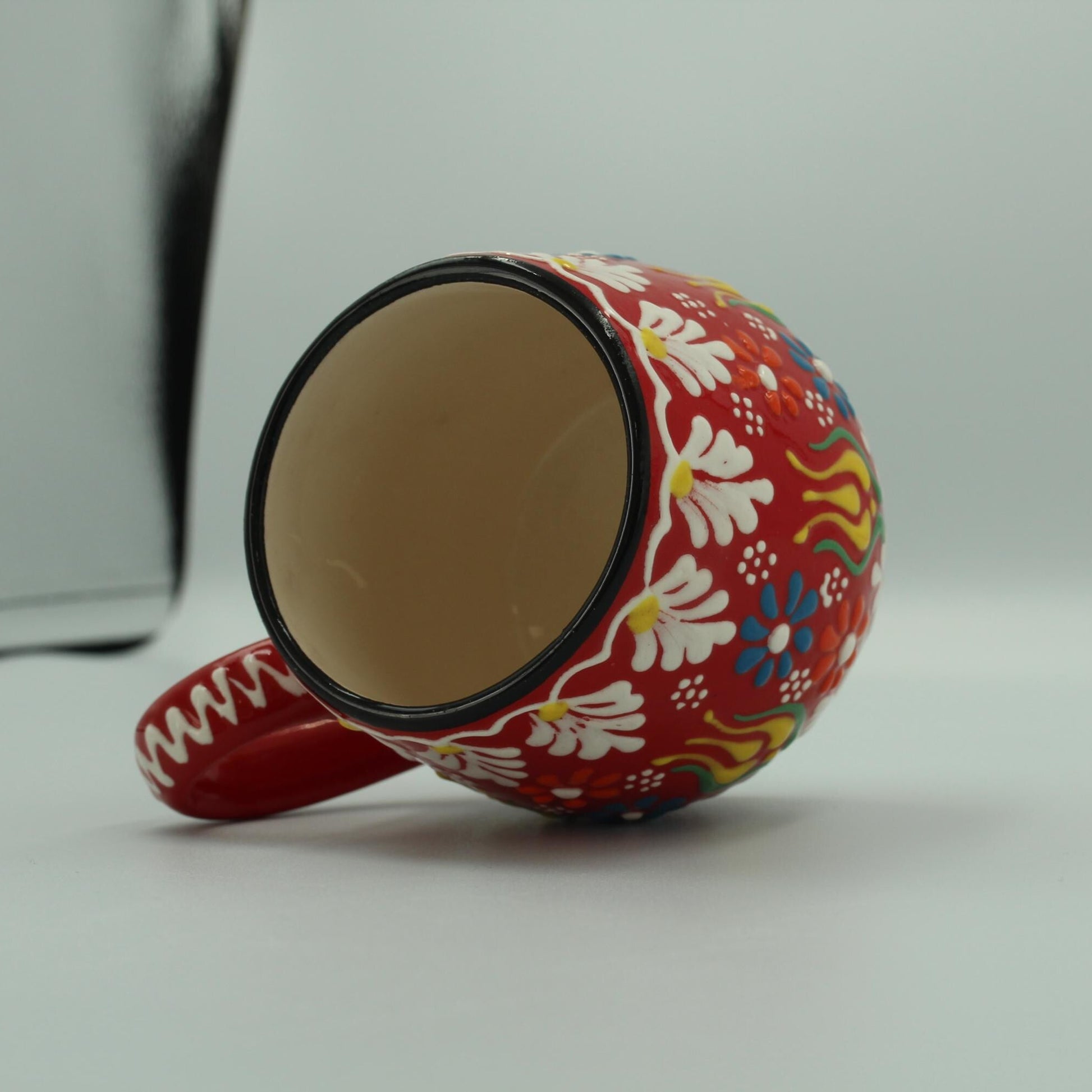 Vibrant Hand-Painted Mug Decorative Gift Boho Home Decor Unique Design for Gifting or Everyday Joy