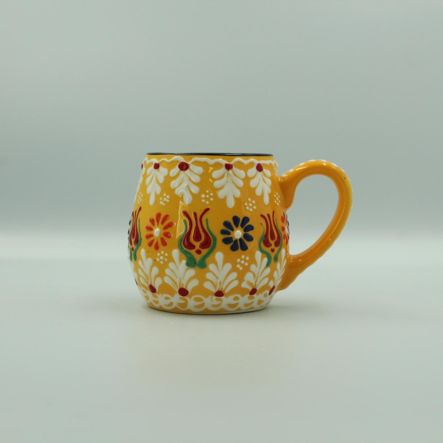 Vibrant Hand-Painted Mug Decorative Gift Boho Home Decor Unique Design for Gifting or Everyday Joy