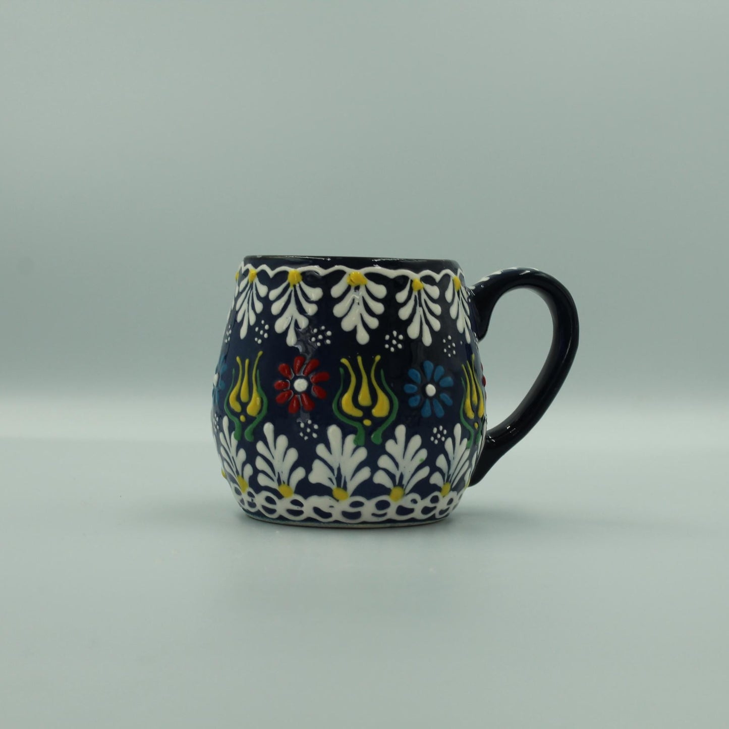 Vibrant Hand-Painted Mug Decorative Gift Boho Home Decor Unique Design for Gifting or Everyday Joy