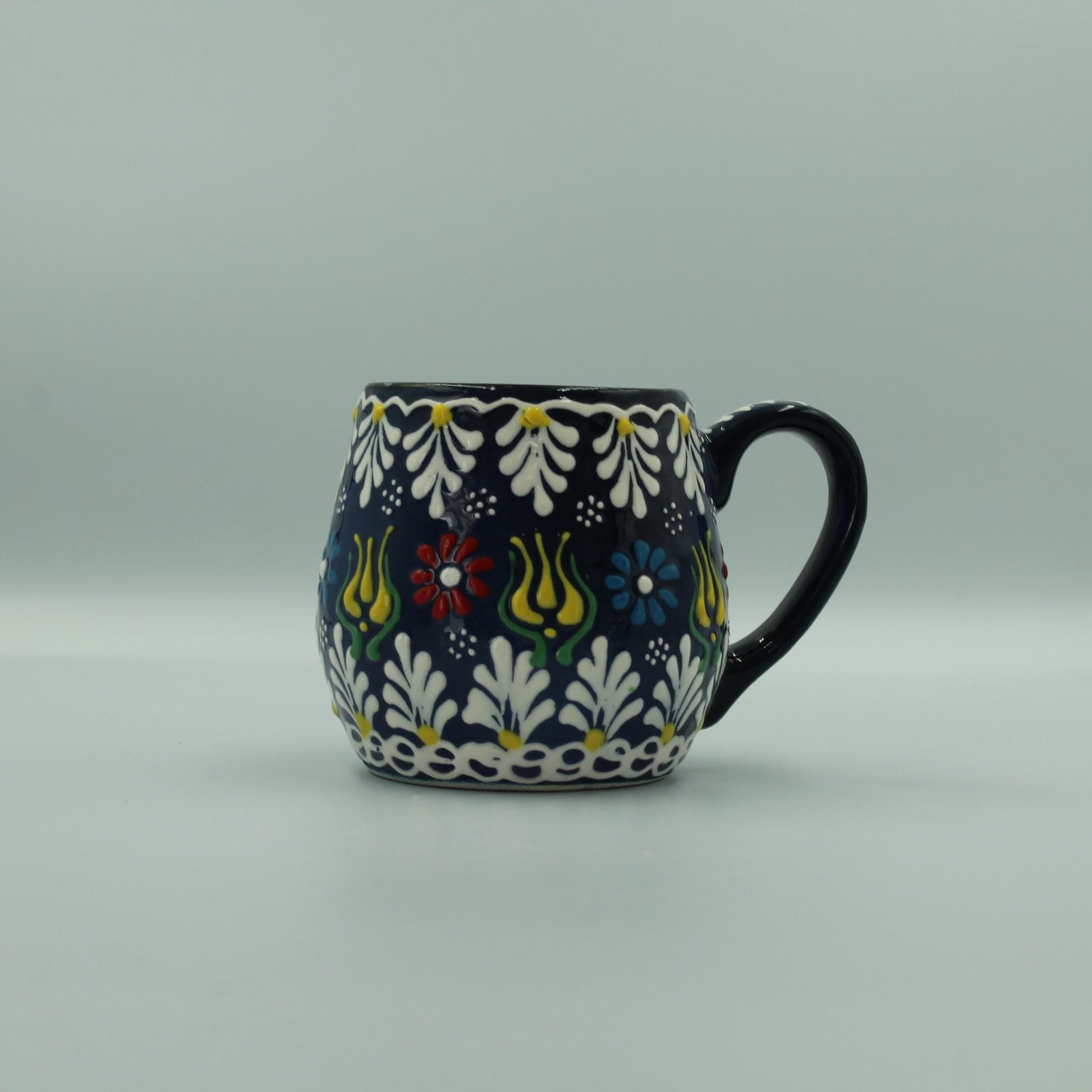 Vibrant Hand-Painted Mug Decorative Gift Boho Home Decor Unique Design for Gifting or Everyday Joy