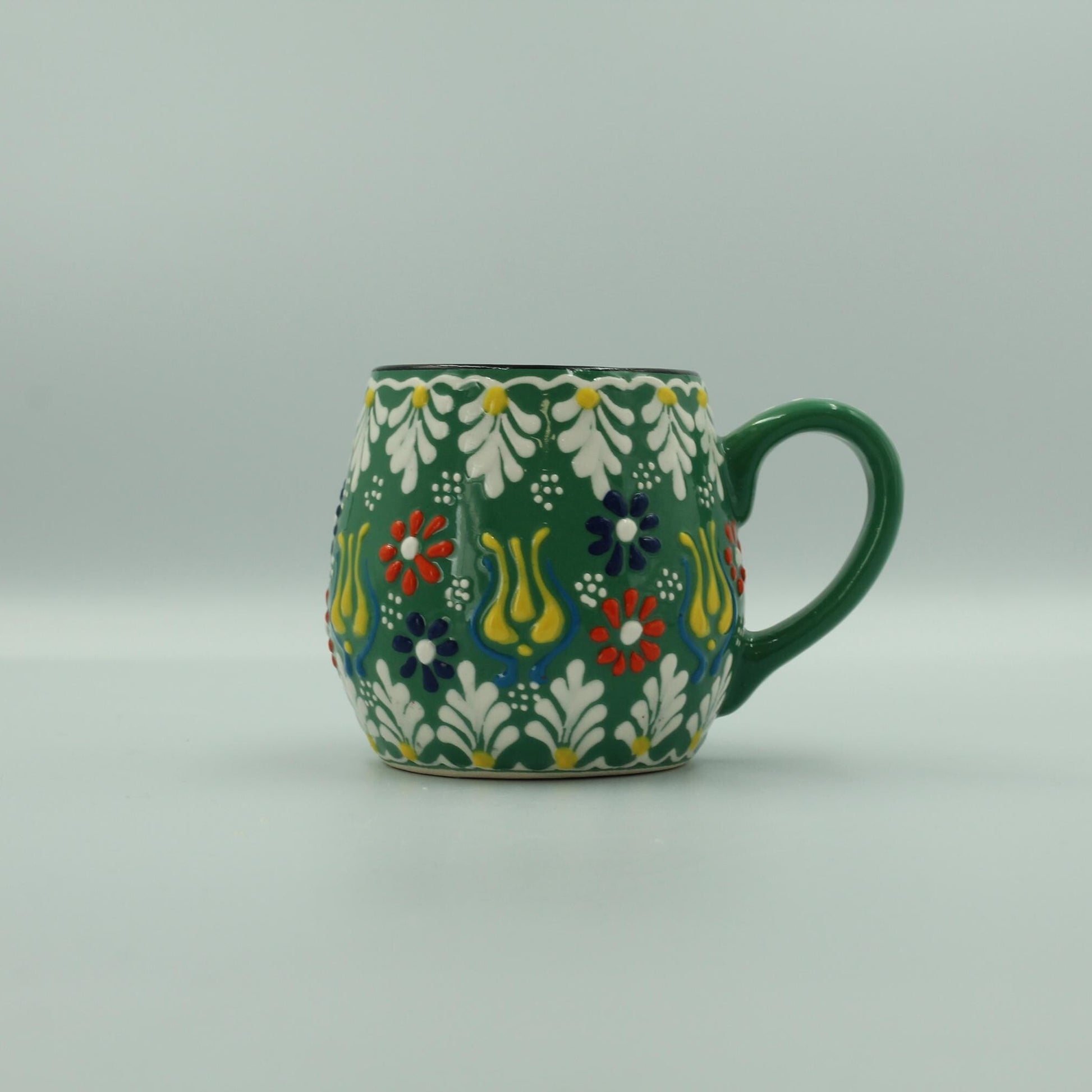 Vibrant Hand-Painted Mug Decorative Gift Boho Home Decor Unique Design for Gifting or Everyday Joy
